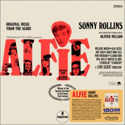 Sonny Rollins - Alfie - Import 180g Vinyl Record Limited Edition