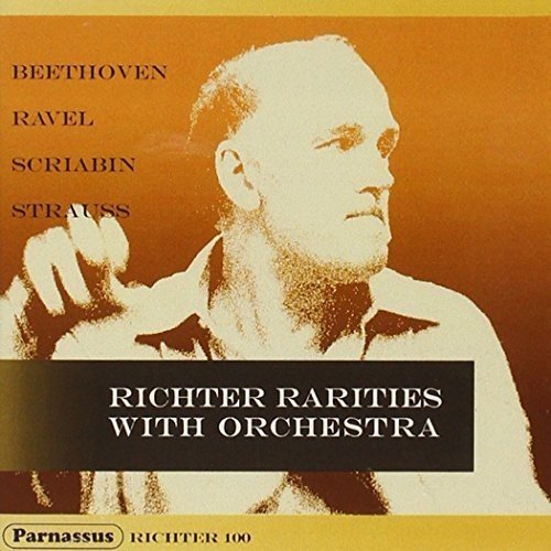 Richter / Beethoven / Ravel / Scriabin / Strauss - Richter Rarities with Orchestra - Import CD