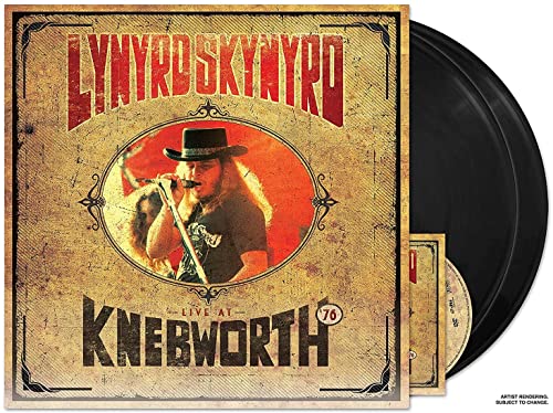 Lynyrd Skynyrd - Live At Knebworth '76  - Import DVD+2 LP Vinyl Record