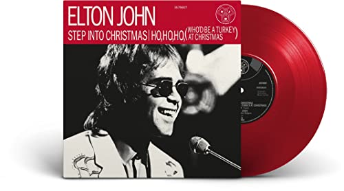 Elton John - Step Into Christmas - Import Red  10inch Single Vinyl Record  Limited Edition