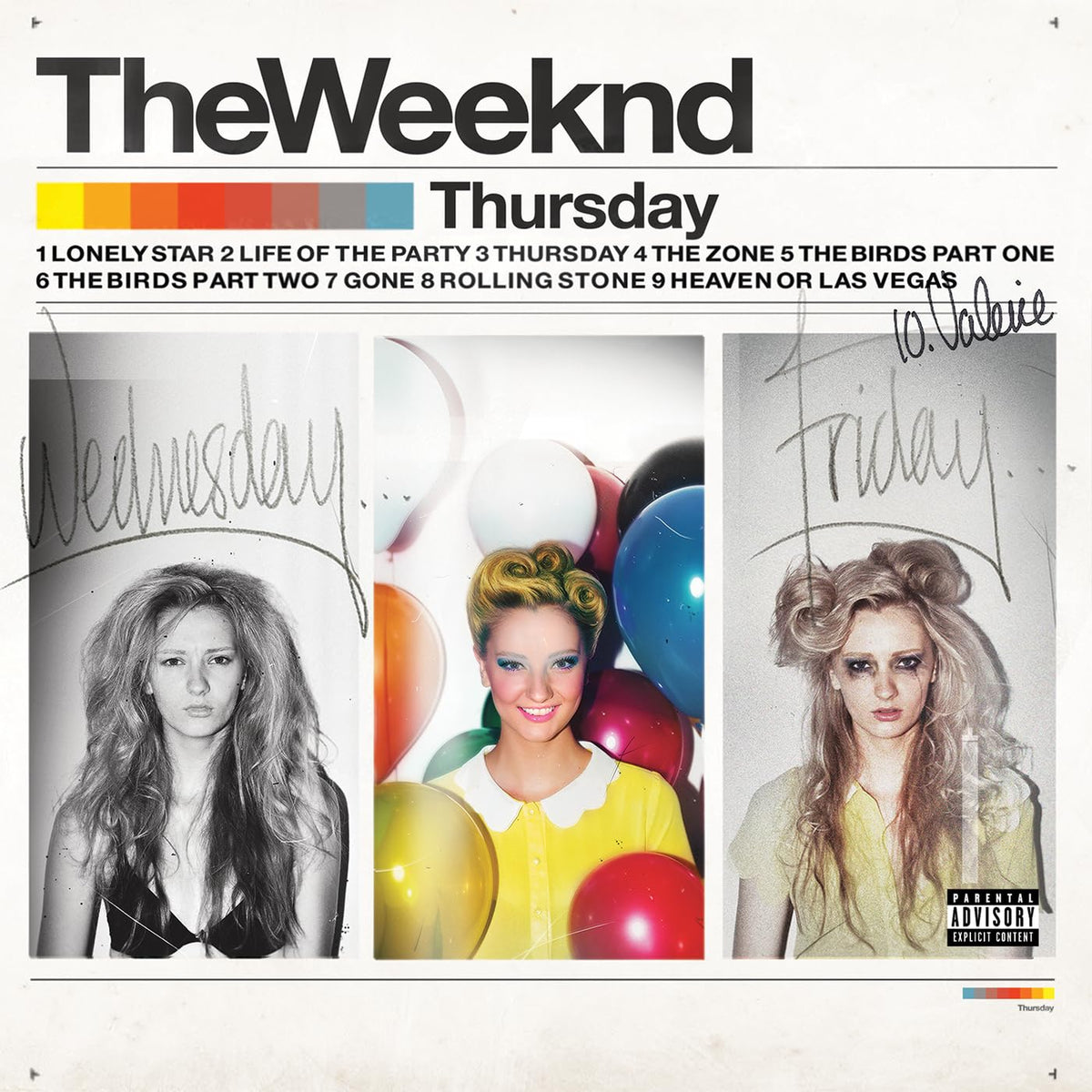 The Weeknd - Thursday - Import Vinyl 2 LP Record Limited Edition