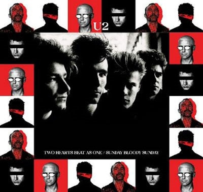U2 - Two Hearts Beat As One/Sunday Bloody Sunday (The War & Surrender Mixes) - Import Vinyl 12 Inch Record