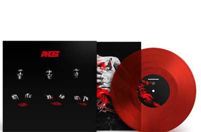 Rammstein - Angst - Import Transparent Red Vinyl 7 inch Single Record Limited Edition