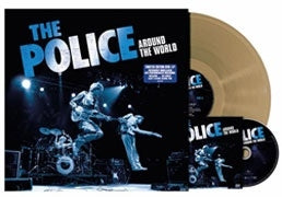 The Police - Around The World Restored & Expanded (Limited Edition) - Import Gold Vinyl DVD + LP Record Limited Edition
