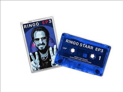 Ringo Starr - EP3 - Import Translucent Royal Blue Cassette Tape Limited Edition