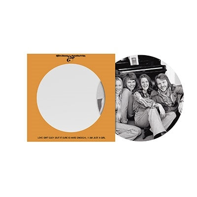 ABBA - Love Isn't Easy (But It Sure Is Hard Enough) / I Am Just A Girl - Import Picture Vinyl 7 inch Single Record