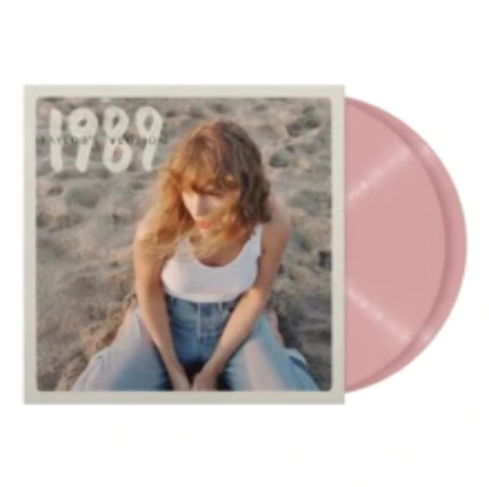 Taylor Swift - 1989 (Taylor's Version) - Import Rose Garden Pink Vinyl 2 LP Record