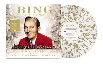 Bing Crosby - Bing At Christmas - Import Gold Speckle Vinyl LP Record Limited Edition