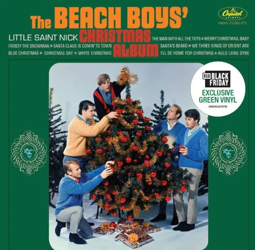Beach Boys - Beach Boys' Christmas Album (Green Vinyl, Limited, Indie-Exclusive) - Import Colored Vinyl LP Record