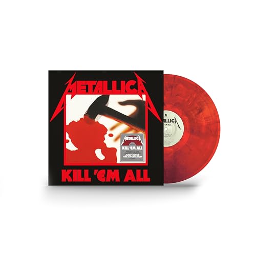 Metallica - Kill 'Em All - Import 180g Vinyl LP Record Red Vinyl Limited Edition