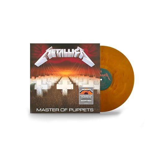 Metallica - Master Of Puppets - Import 180g Vinyl LP Record Battery Brick Vinyl Limited Edition