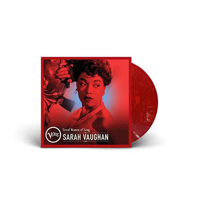 Sarah Vaughan - Great Women Of Song: Sarah Vaughan - Import Ruby & Black Marble Effect Vinyl LP Record