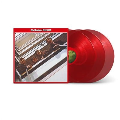 The Beatles - The Beatles 1962-1966 (2023 Edition)(Half-Speed) - Import Red Vinyl 3 LP Record Limited Edition
