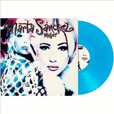 Marta Sanchez - Mujer (30Th Anniversary Edition) - Import Blue Vinyl LP Record