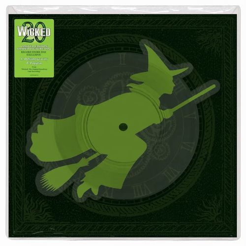 V.A. - Wicked: Defying Gravity - Import Witch-Shaped Die Cut Vinyl, Limited, Indie-Exclusive 12inch Record