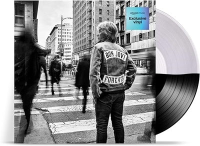 Bon Jovi - Forever - Import Black, Clear Split Vinyl LP Record Limited Edition