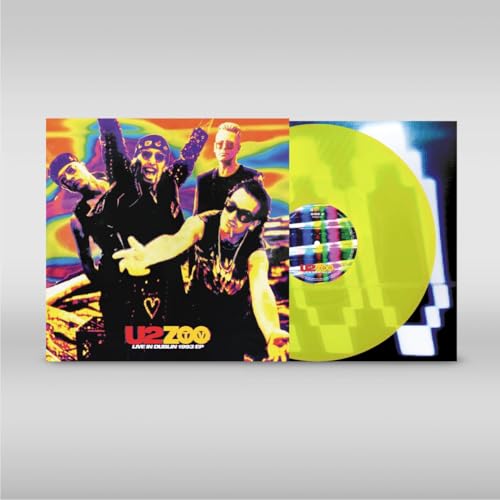 U2 - Zoo Tv Live In Dublin 1993 Ep - Import Neon Yellow Vinyl 12 Inch Record