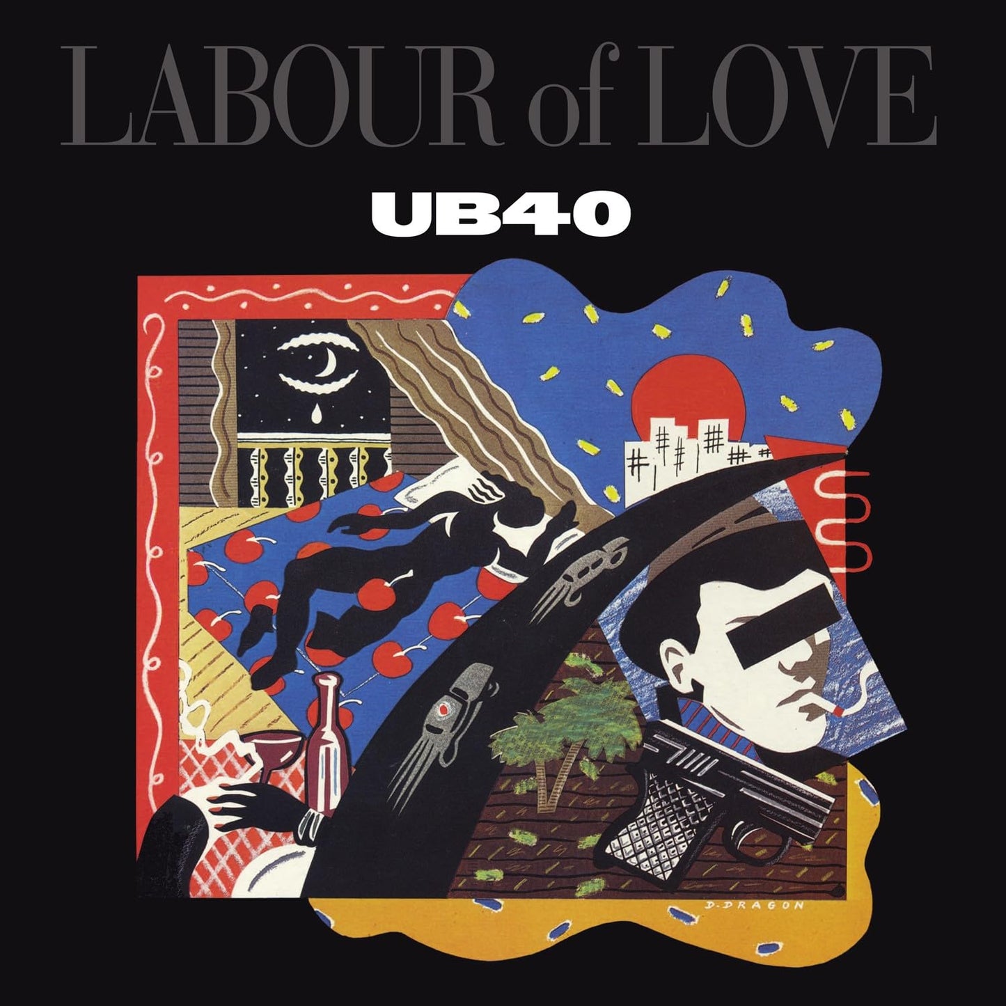 UB40 - Labour Of Love - Import Blue Vinyl LP Record