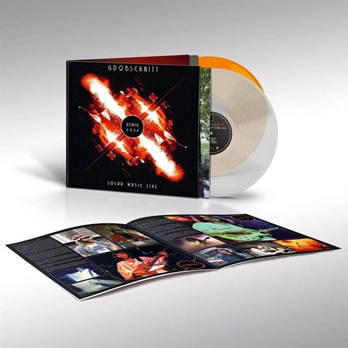 Grobschnitt - Solar Music Live - Import Remix 2024: Limited Clear/Orange Color Double Vinyl 2 LP Record