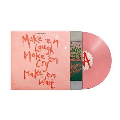 Stereophonics - Make 'Em Laugh Make 'Em Cry Make 'Em Wait - Import Translucent Pink Vinyl LP Record
