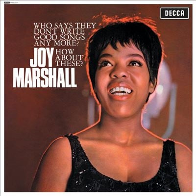 Joy Marshall - Who Says They Don'T Write Good Songs Anymore? How About These? - Import Vinyl LP Record