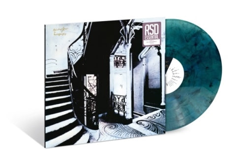 Mazzy Star - She Hangs Brightly (Indies) - Import Aqua & Black Marble Vinyl LP Record