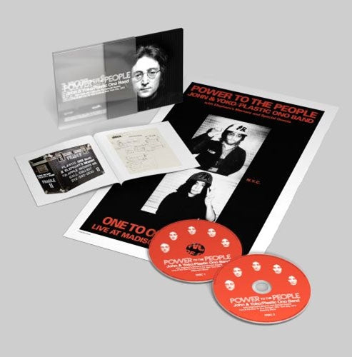 John Lennon & Yoko Ono、、Plastic Ono Band - Power To The People - Import 2 CD + booklet