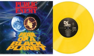 Public Enemy - Fear Of A Black Planet - Import Yellow Vinyl LP Record Limited Edition