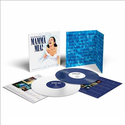 Original Cast (Musical) - Mamma Mia - Import Blue & White Vinyl 2 LP Record