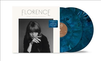 Florence + The Machine - How Big, How Blue, How Beautiful (Anniversary Edition) - Import Blue Vinyl 2 LP Record Limited Edition
