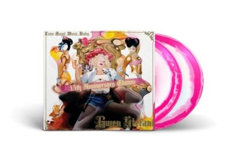 Gwen Stefani - Love Angel Music Baby - Import Pink & White Vinyl 2 LP Record Limited Edition
