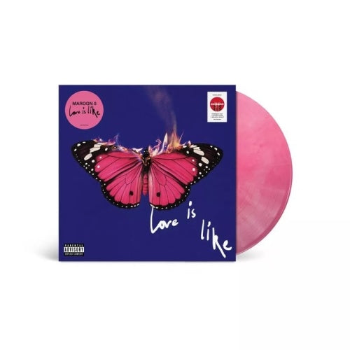 Maroon 5 - Love Is Like (Alternative Artwork + Poster) - Import Bubbulegum Vinyl LP Record Limited Edition