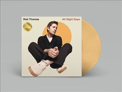 Rob Thomas - All Night Days (Barnes & Noble Exclusive) - Import Opaque Custard Vinyl LP Record