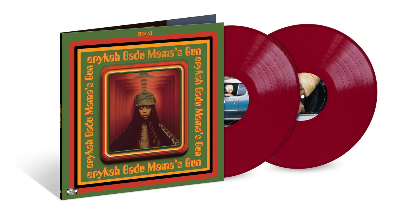 Erykah Badu - Mama's Gun (25th Anniversary) (Alternate Cover) - Import Apple Red Vinyl 2 LP Record