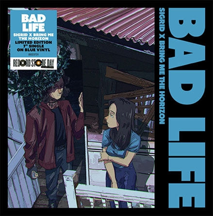 Sigrid 、 Bring Me The Horizon - Bad Life - Import Record Store Day/Blue Colored Vinyl 7-inch single Recurd