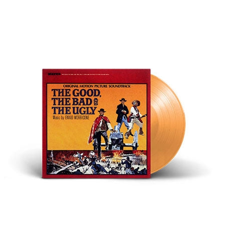 Ennio Morricone - The Good, The Bad & The Ugly - Import Orange Color Vinyl LP Recurd Limited Edition