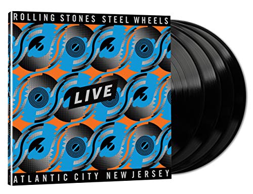 The Rolling Stones - Steel Wheels Live - Import Vinyl 4 LP Record