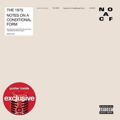 The 1975 - Notes on a Conditional Form - Import CD
