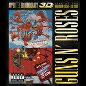 Guns N' Roses - Appetite For Democracy: 3D Live At The Hard Rock Cafe Casino, Las Vegas - Import Blu-ray 3D