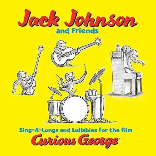 Jack Johnson & Friends - Sing-A-Long & Lullabies For The Film Curious George - Import Vinyl LP Record