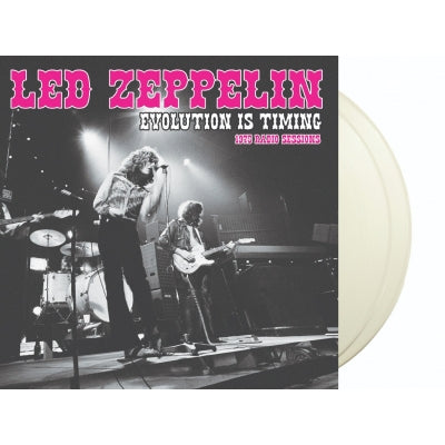 Led Zeppelin - Evolution Is Timing: 1975 Radio Sessions - Import White Vinyl 2 LP Record