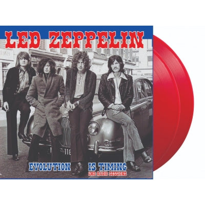 Led Zeppelin - Evolution Is Timing: 1969 Radio Sessions - Import Red Vinyl 2 LP Record