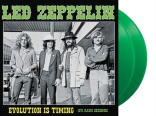 Led Zeppelin - Evolution Is Timing 1969 Radio Sessions - Import Green Vinyl 2 LP Record