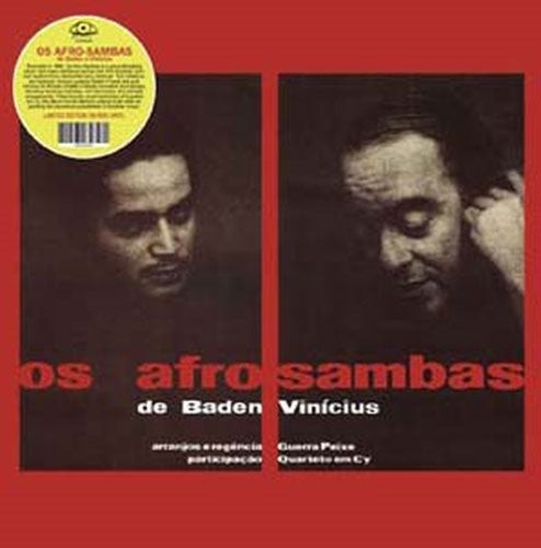 Baden Powell	、Vinicius De Moraes - Os Afro-Sambas - Import Red Vinyl LP Record Limited Edition