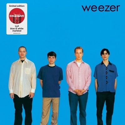 Weezer - Weezer - Import Blue & White Marbled Vinyl LP Record