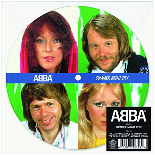 ABBA - Summernight City - Import 7’ Single Record Limited Edition