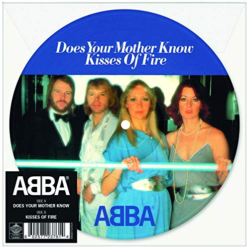 ABBA - Does Your Mother Know - Import 7’ Single Record Limited Edition