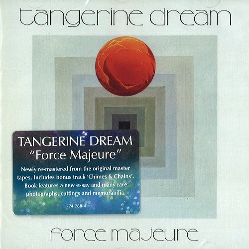 Tangerine Dream - Force Majeure - 2019 Remaster - Import CD Bonus Track
