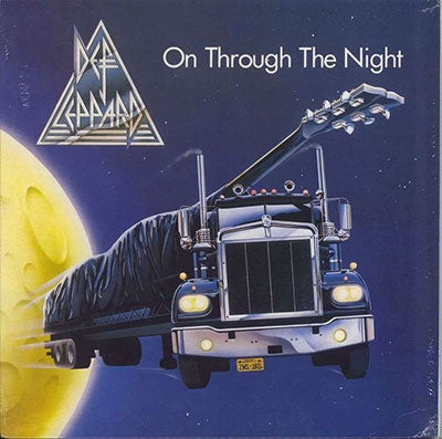 Def Leppard - On Through The Night - Import Translucent Blue Vinyl/ LP Record Limited Edition