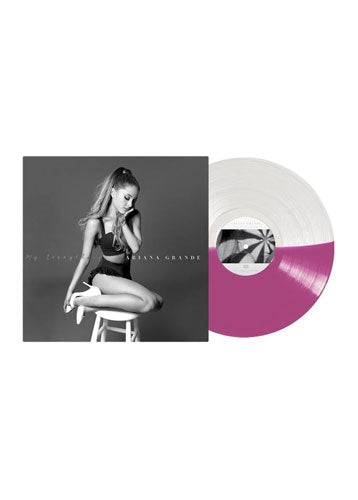 Ariana Grande - My Everything - Import Half Clear & Purple Vinyl LP Record